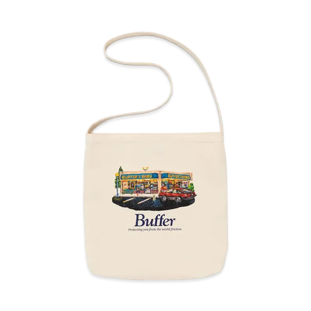 Buffer Sling Bag Buffer’s Video Shop "White"