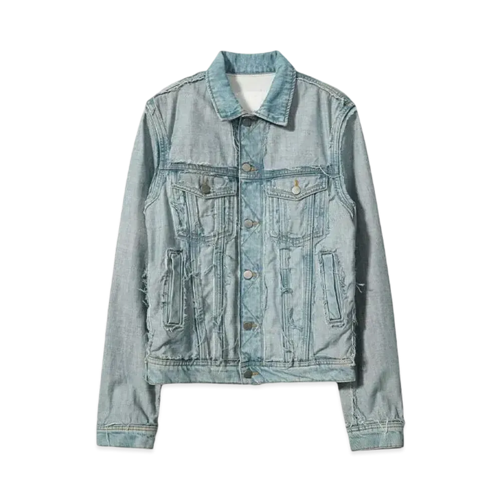 MAISON MARTIN MARGIELA H&M x MAISON MARTIN MARGIELA 2012 INSIDEOUT DENIM JACKET "BLUE"