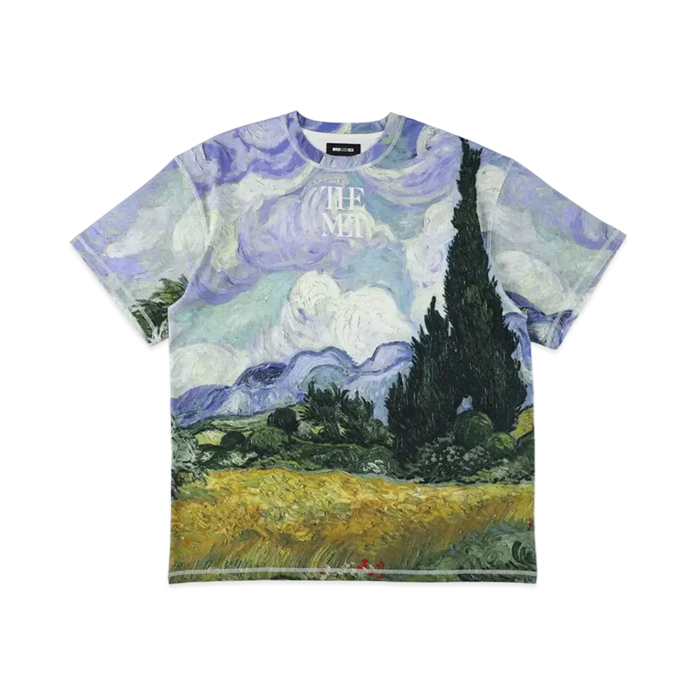 WIND AND SEA x The Met Art Print Tee "Wheet_Field"