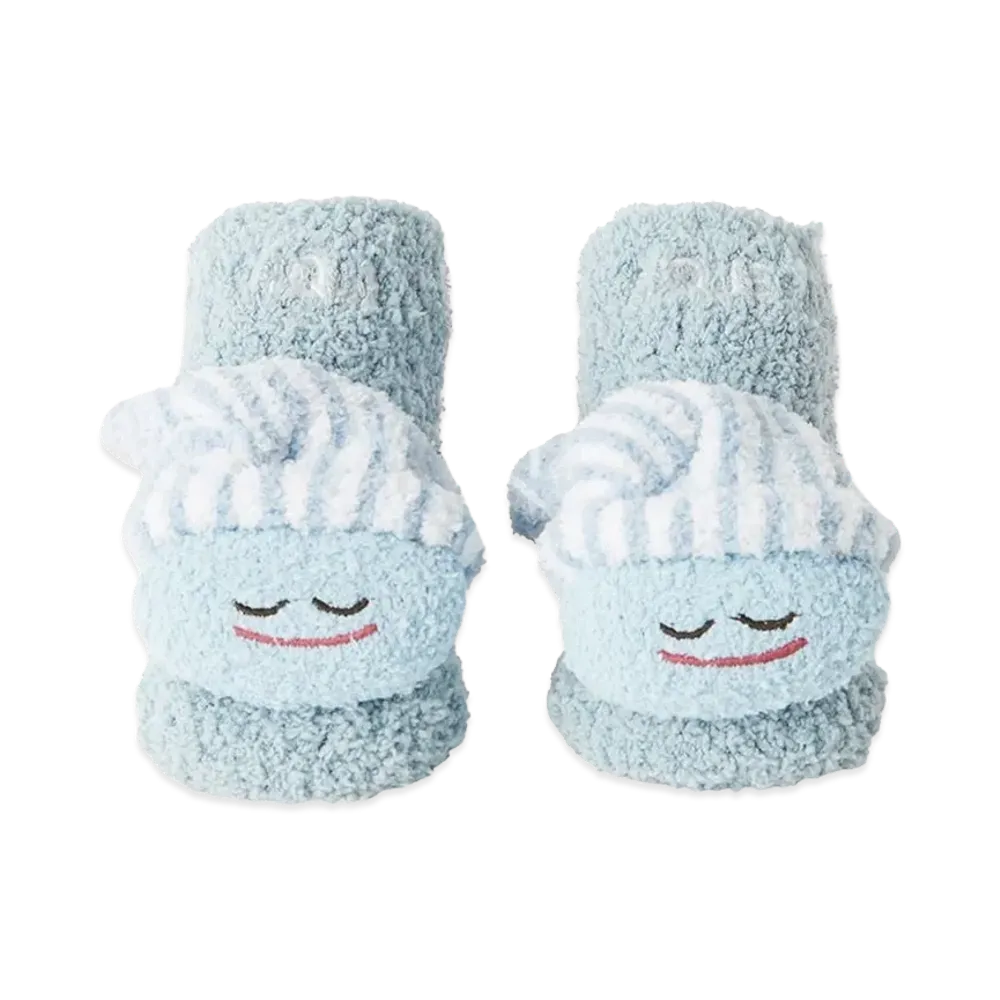 GELATO PIQUE x DRAGON QUEST Baby Powder Slime Socks "Blue"