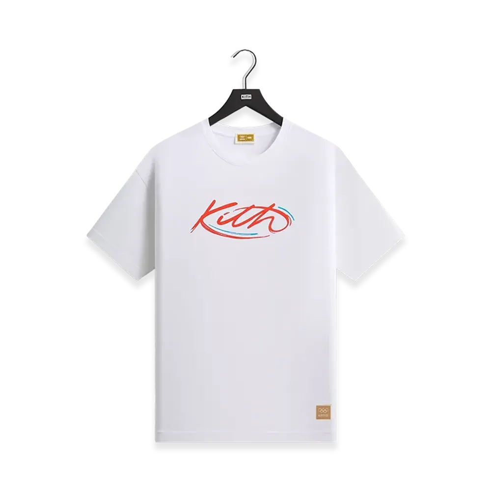Kith x Olympics Heritage Albertville Tee "White"
