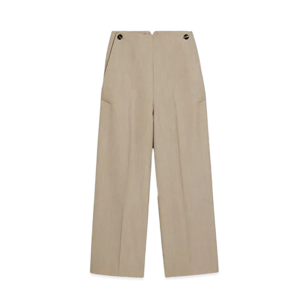 AMI PARIS New Wool Sailor Pants "Gingembre"