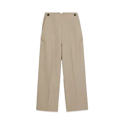 AMI PARIS New Wool Sailor Pants "Gingembre"