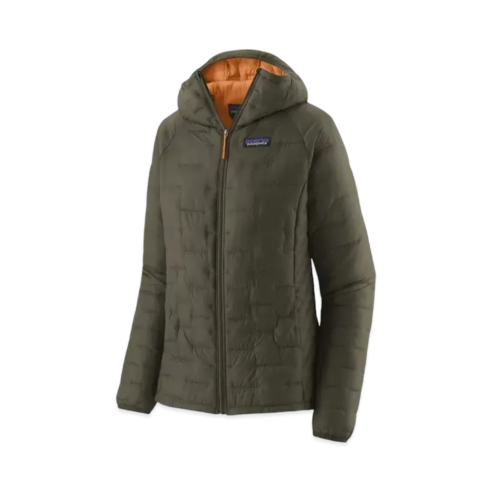 Patagonia Women's Micro Puff Hoody "Needle Green"