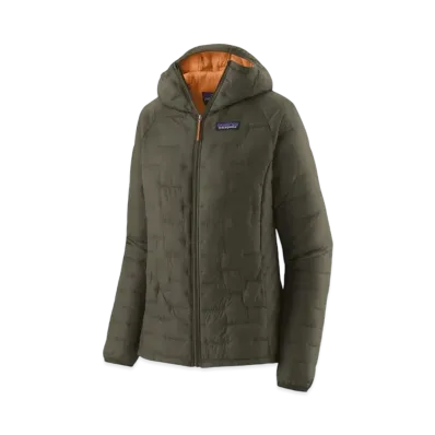 Patagonia Women's Micro Puff Hoody "Needle Green"