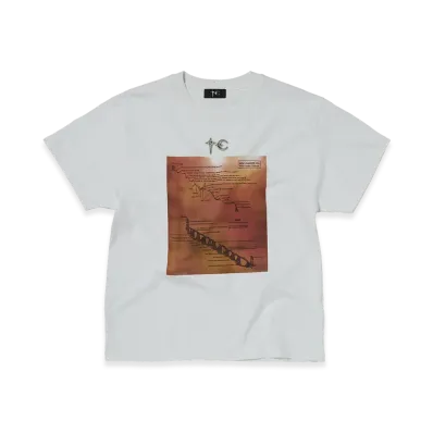THUG CLUB Mens Fashion Hell T-Shirt "White"