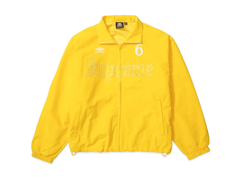 Supreme x Umbro Rhinestone Track Jacket "Yellow"