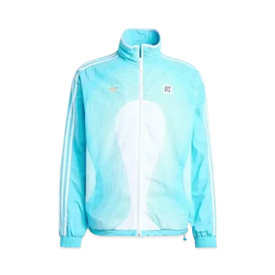 adidas x NTS Radio Allover Print SST Track Top "Sky Rush"