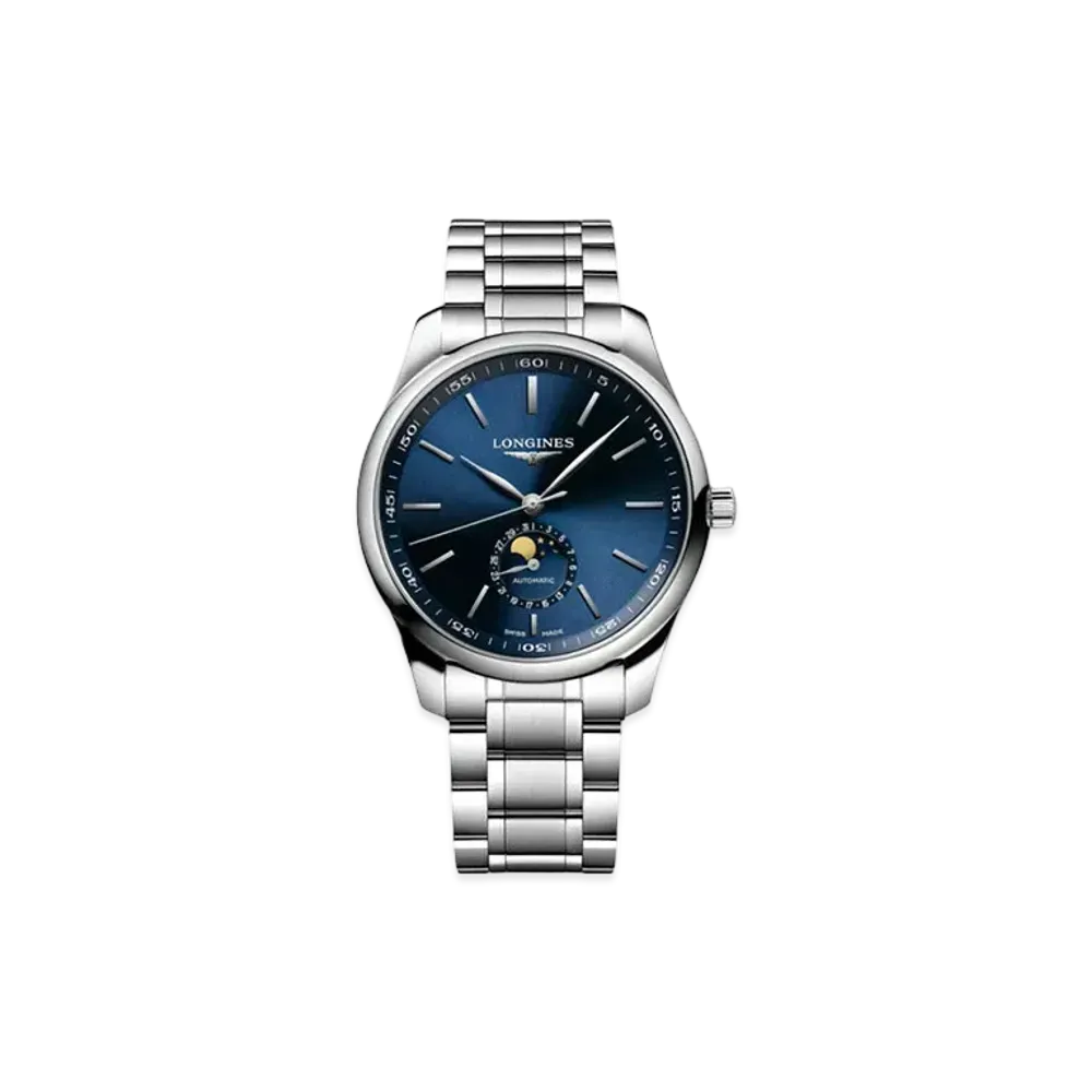 Longines Master Collection 42.00mm "Blue Sun Ray/Stainless Steel" L2.919.4.92.6
