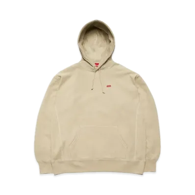 Supreme Small Box Hooded Sweatshirt "Taupe" (21FW)