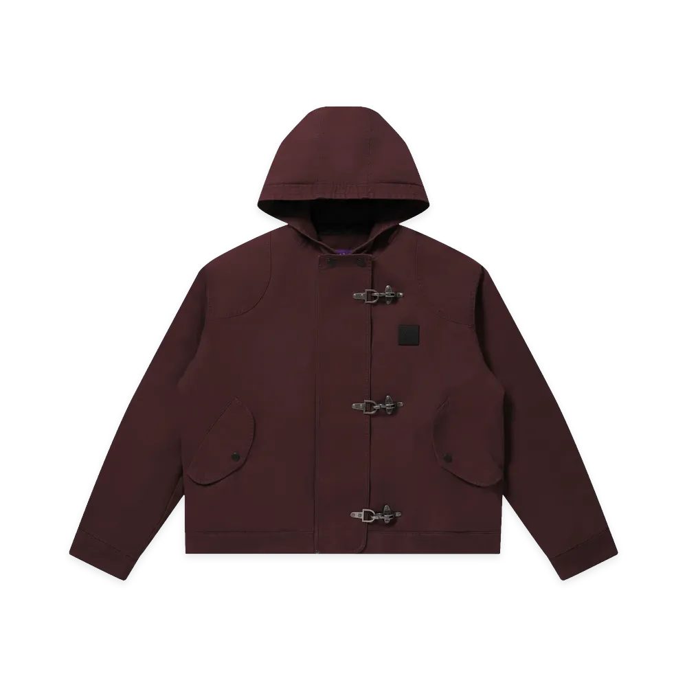 BlackEyePatch OG Ski Mask Fireman Jacket "Burgundy"