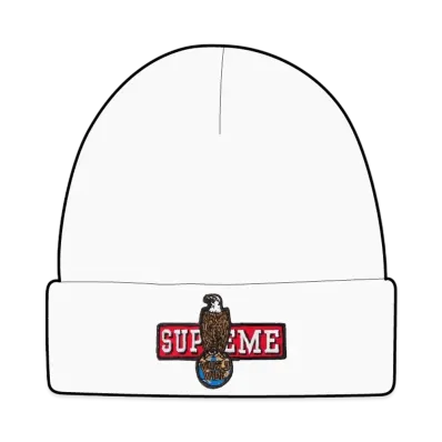 Supreme Eagle Beanie "White"