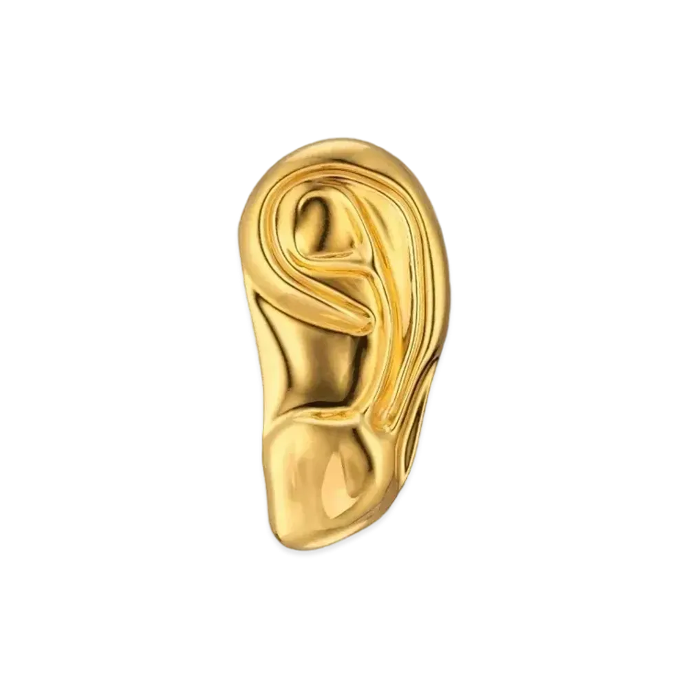 GUCCI Metal Left Earrings "Gold"