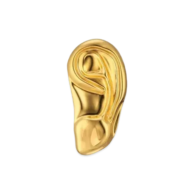 GUCCI Metal Left Earrings "Gold"