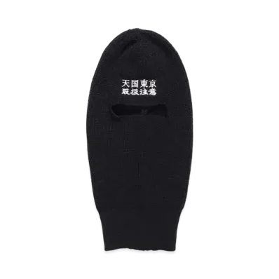 Black Eye Patch WACKO MARIA Balaclava "Black"