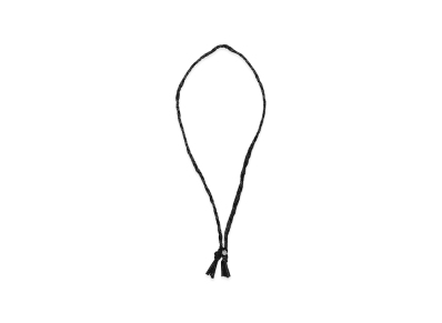 WIND AND SEA Black Bandana Necklace "Black"