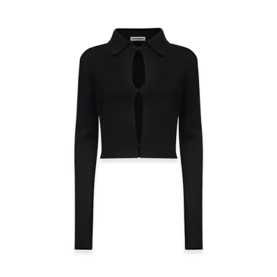 Jil Sander Women's Wool Cardigan "Black"