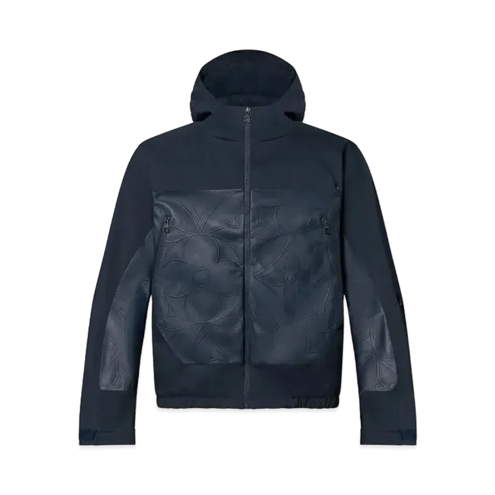 Louis Vuitton Lvse Monogram Flower Mix Leather Blouson