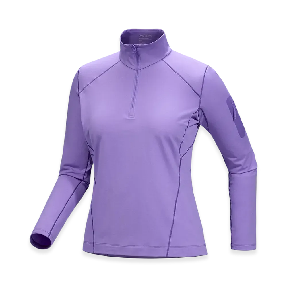 ARC'TERYX Women's Rho Zip Neck "Aster/Lt Iola" X000010535