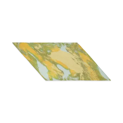 HOMME PLISSE ISSEY MIYAKE Agate Scarf "Yellow"