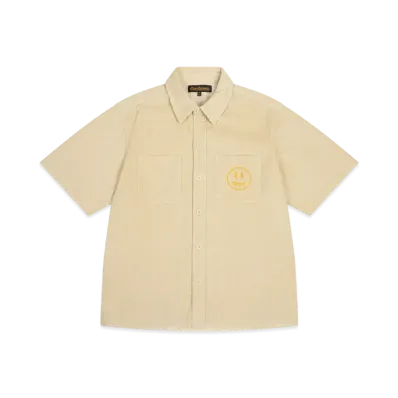 drew house corduroy ss shirt "Biscotti"