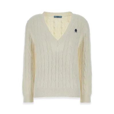 PRADA Wonen's Cotton Sweater "White"