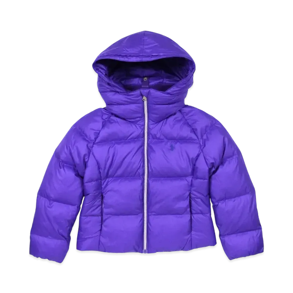 Polo Ralph Lauren Kids Quilted Down Jacket "Purple"