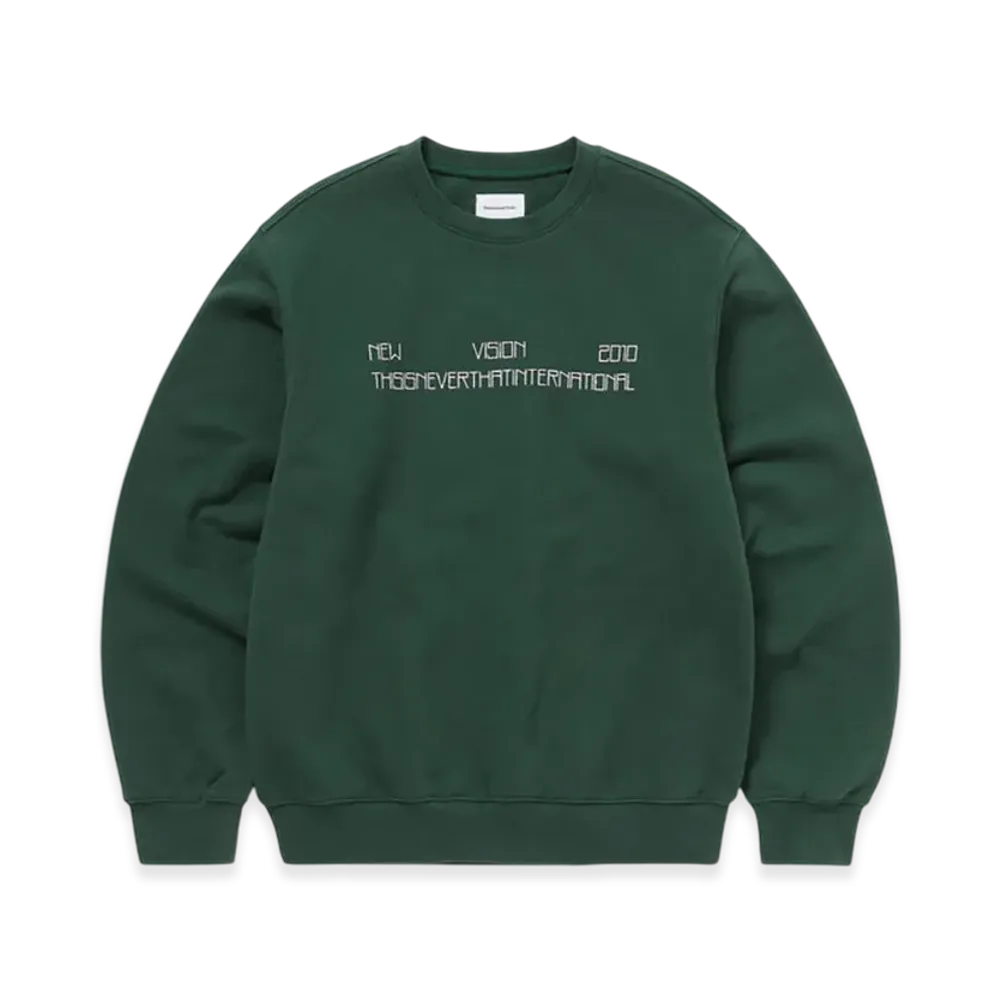 thisisneverthat New Vision 2010 Crewneck "Dark Green"