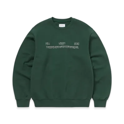 thisisneverthat New Vision 2010 Crewneck "Dark Green"