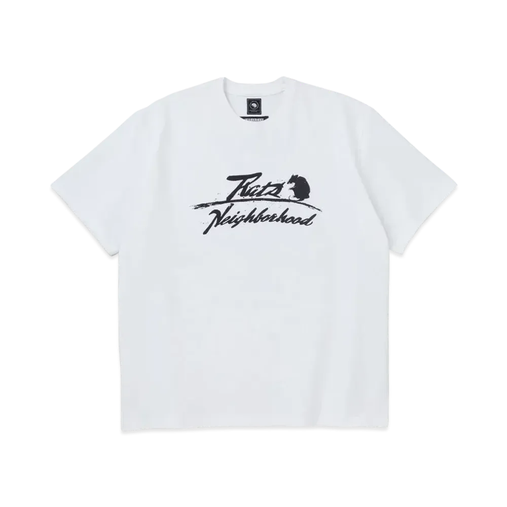 NEIGHBORHOOD x RATS 20th Tee "White" 242RTRTN-STM01S / 25'SPT-0105