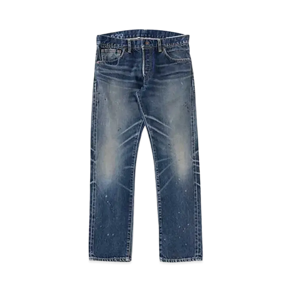 visvim SOCIAL SCULPTURE 10 DAMAGED-29 L32 "Indigo"