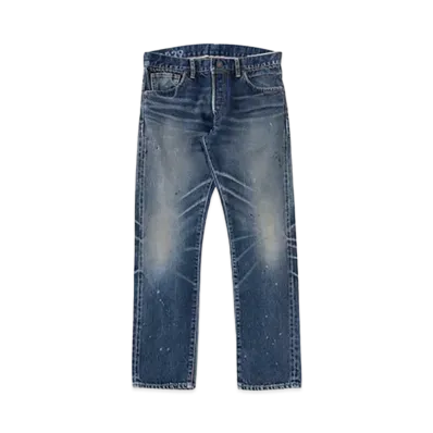 visvim SOCIAL SCULPTURE 10 DAMAGED-29 L32 "Indigo"