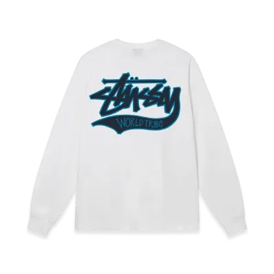 Stussy Slugger LS Tee "White"