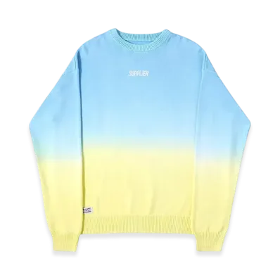 SUPPLIER Gradation Knit "Blue/Yellow"