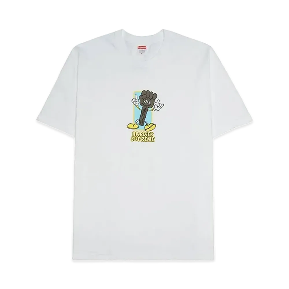 Supreme x Hardies Bolt Tee "White"