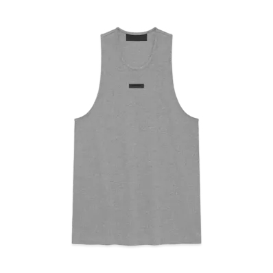 FEAR OF GOD Essentials Ribbed Tank "Dark Heather"