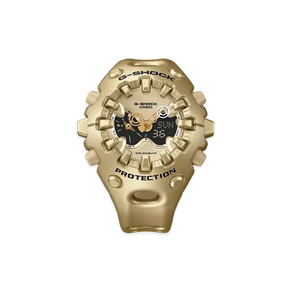 Casio G-Shock GA-V01 10-Year Battery Analog-Digi M Watch "Gold"