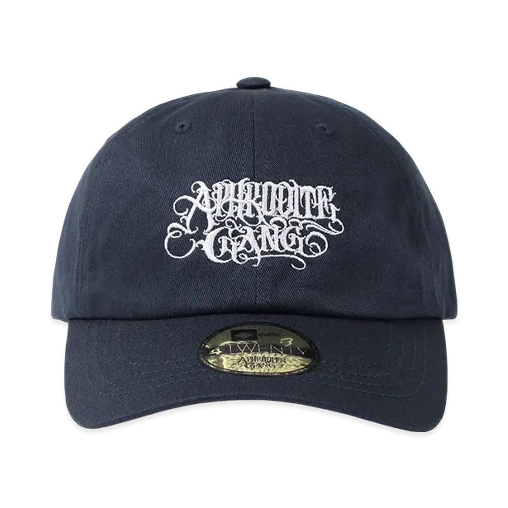 APHRODITEGANG Classic Logo Embroidery 6Panel Cap "Navy"