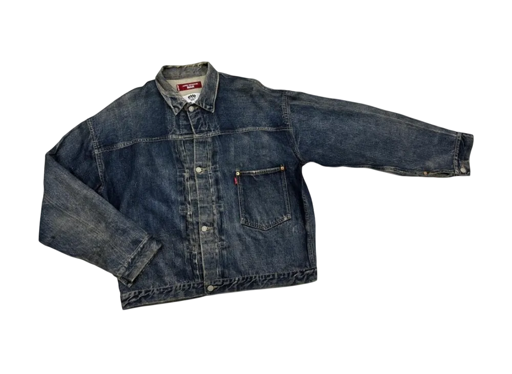 eYe JUNYA WATANABE MAN x LEVI'S x BerBerJin S506XX 1944 Transfer Printed Jacket "Indigo"