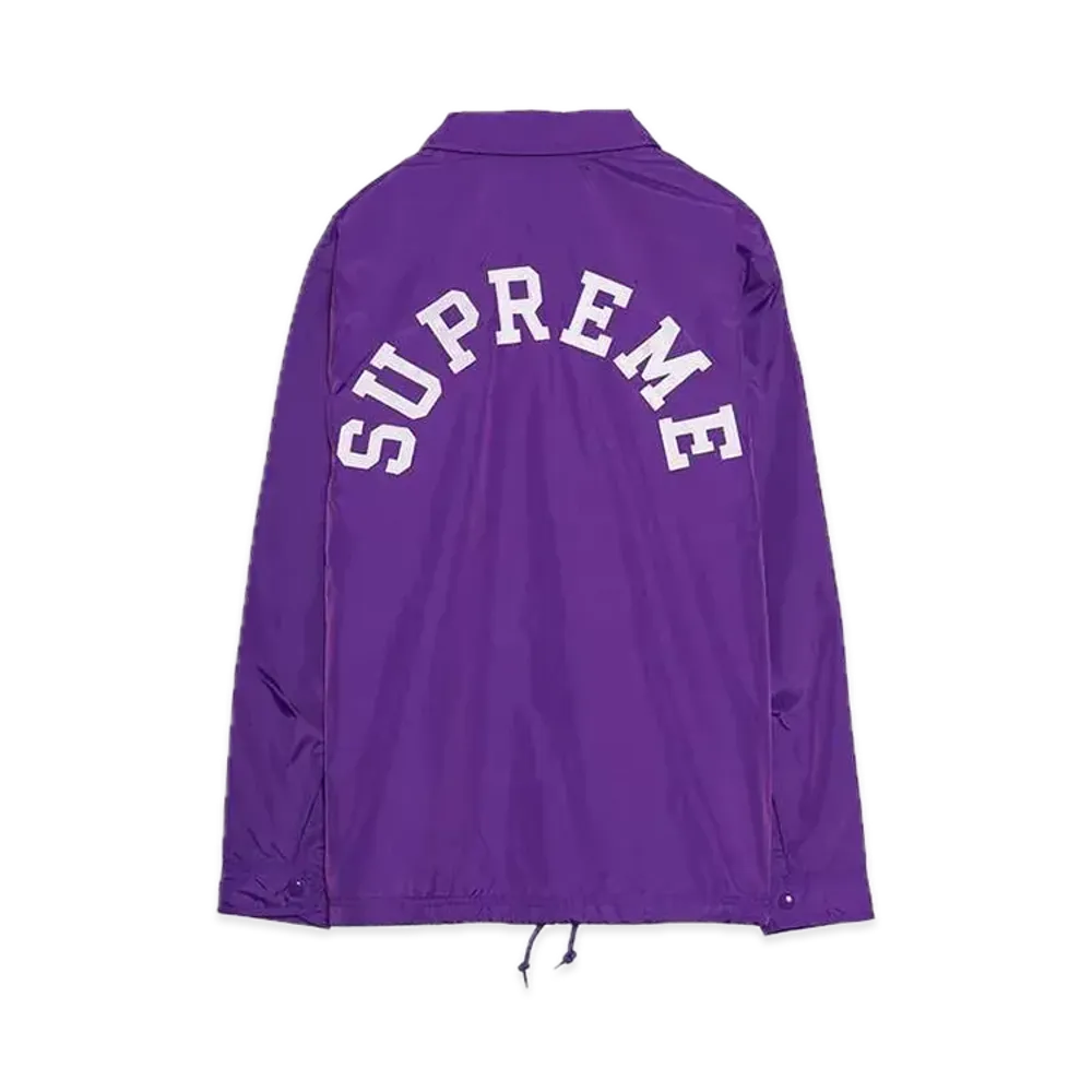 Supreme x Champion Coaches Jacket "Purple"