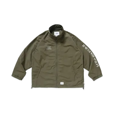 WTAPS Track / Jacket / Nylon. Tussah "Olive Drab"