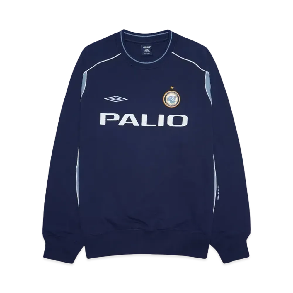 PALACE UMBRO Crewneck "Blue"