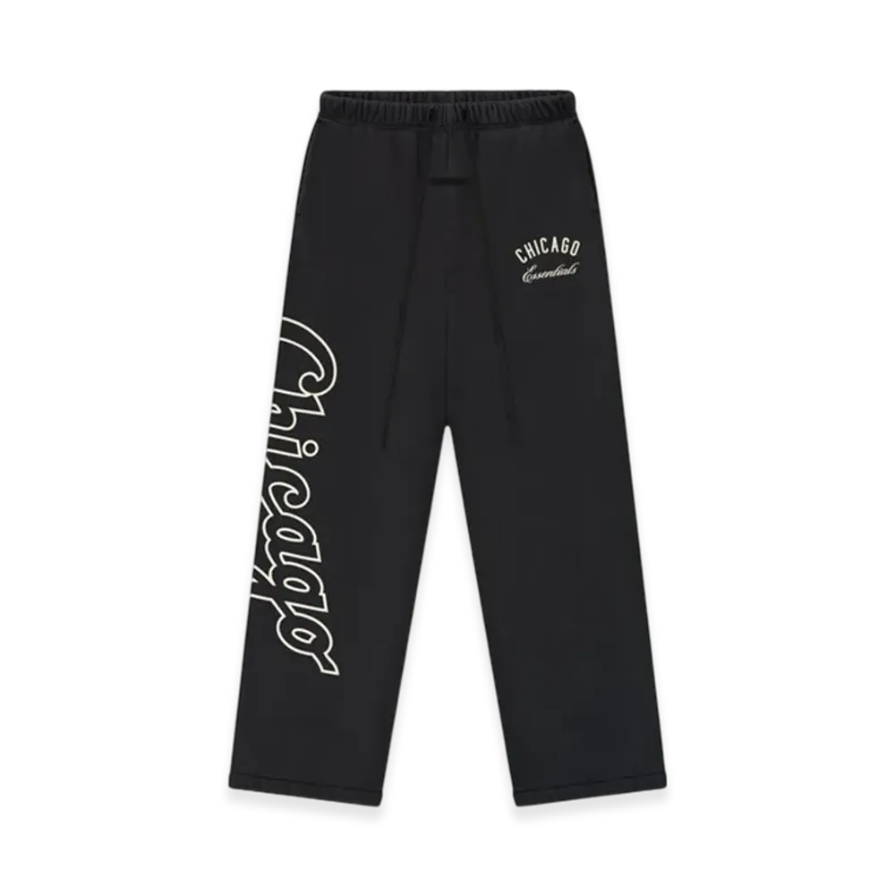 FEAR OF GOD ESSENTIALS White Sox Lounge Sweatpant "Black"