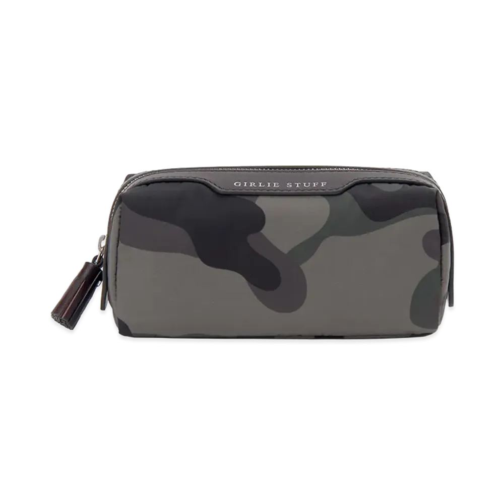 ANYA HINDMARCH Pouch "Camouflage Grey/Black/Green"