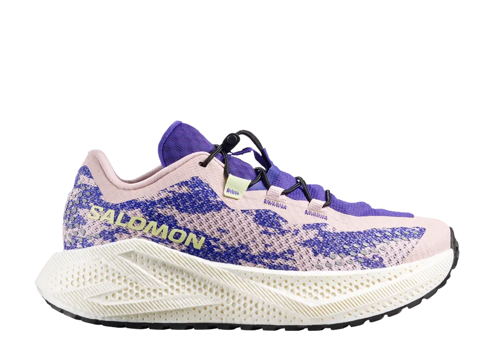 Salomon Women's Aero Glide 4 GRVL "Shadow Gray/Deep Blue/Butterfly"