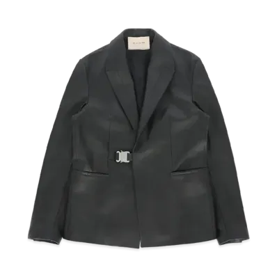 1017 ALYX 9SM Leather Buckle Blazer "Black"