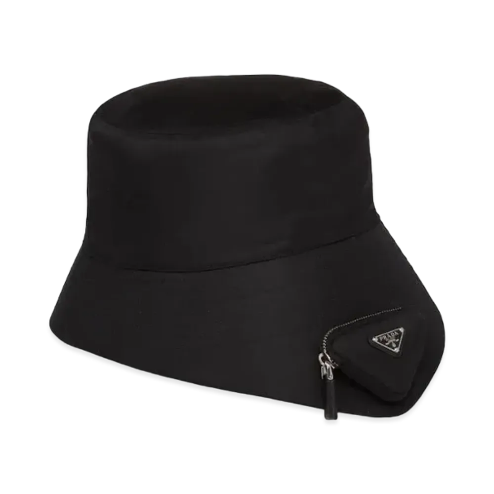 PRADA Re-Nylon Bucket Hat "Black"