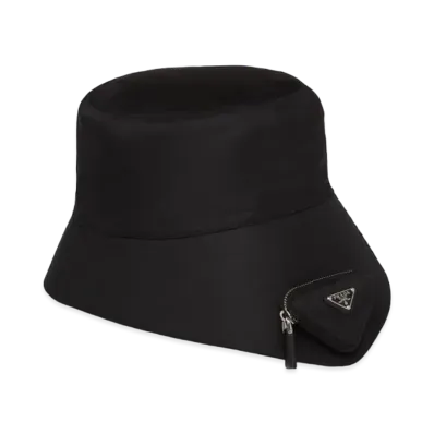 PRADA Re-Nylon Bucket Hat "Black"