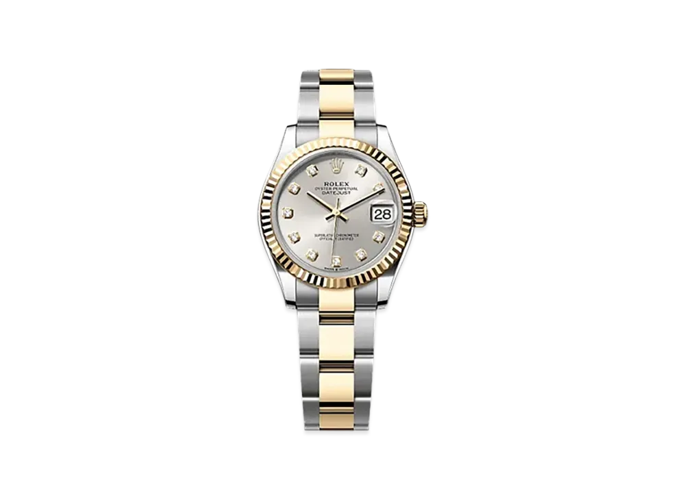 ROLEX Datejust 31mm Oystersteel & Yellow Gold 278273 "Silver"