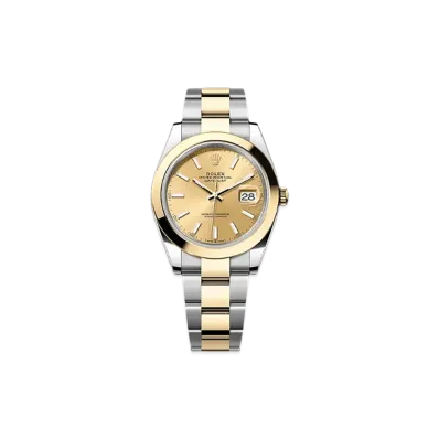 ROLEX Datejust 41 Oystersteel "Gold"